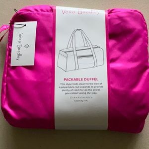 Vera Bradley Packable Duffel